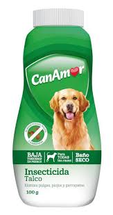 Canamor Talco Insecticida para Mascotas