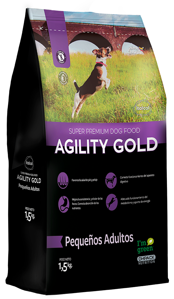 AGILITY PEQUEÑOS ADULTOS 1,5kg