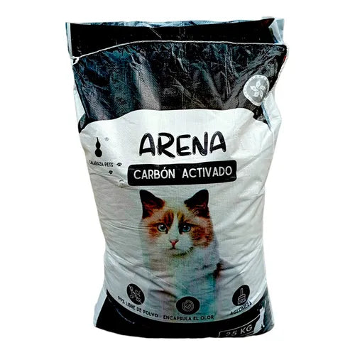 ARENA CALABAZA CARBON PREMIUM 25KG