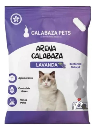 ARENA CALABAZA LAVANDA 25KG