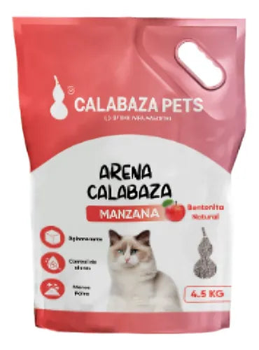ARENA CALABAZA MANZANA X25KG