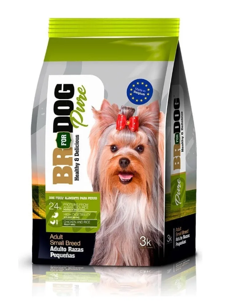 BR FOR DOG ADULTO RAZA PEQUEÑA X 3 KG