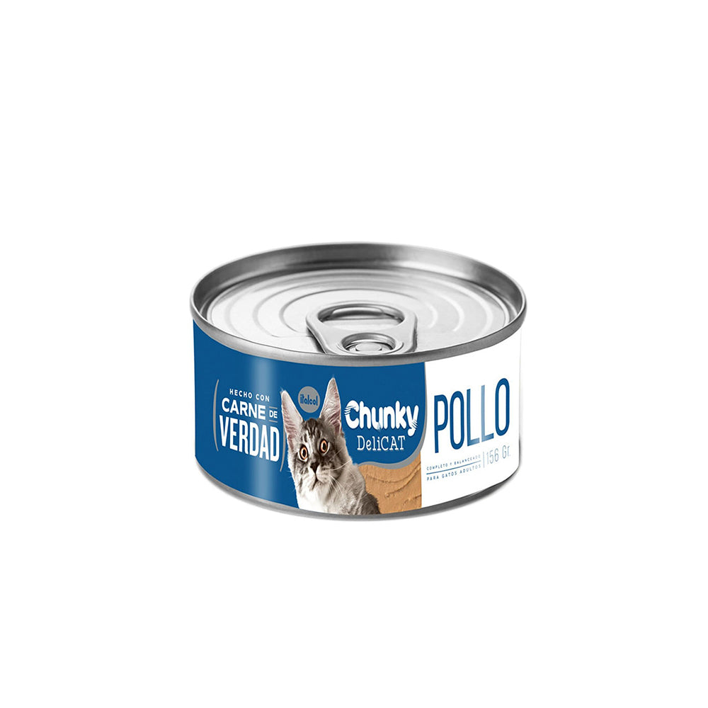 Chunky Delicat Lata Pollo x 156 gr