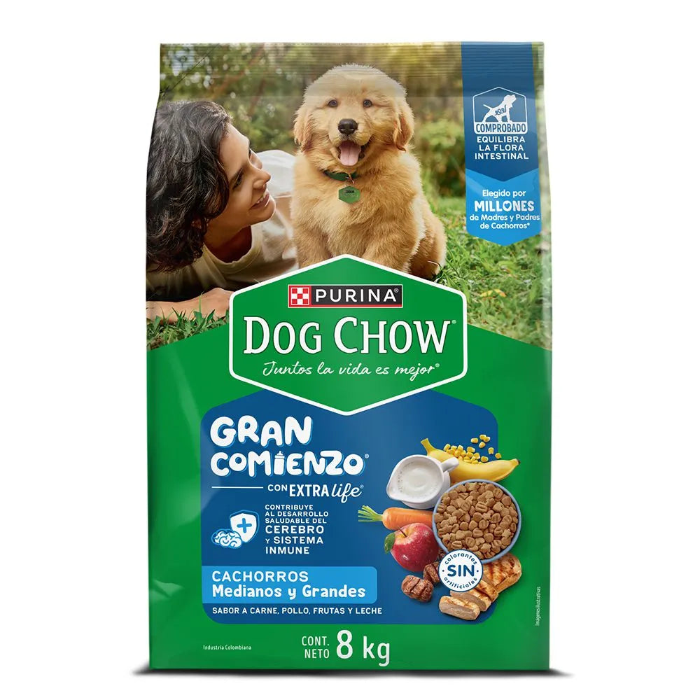 DOG CHOW Cachorro x 8 kg
