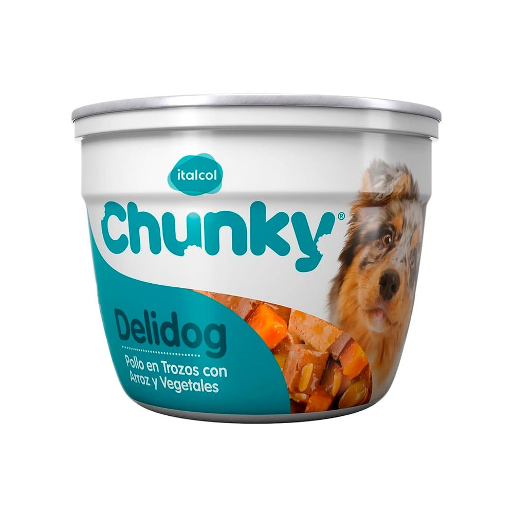 Chunky Delidog Pollo Pote 156g