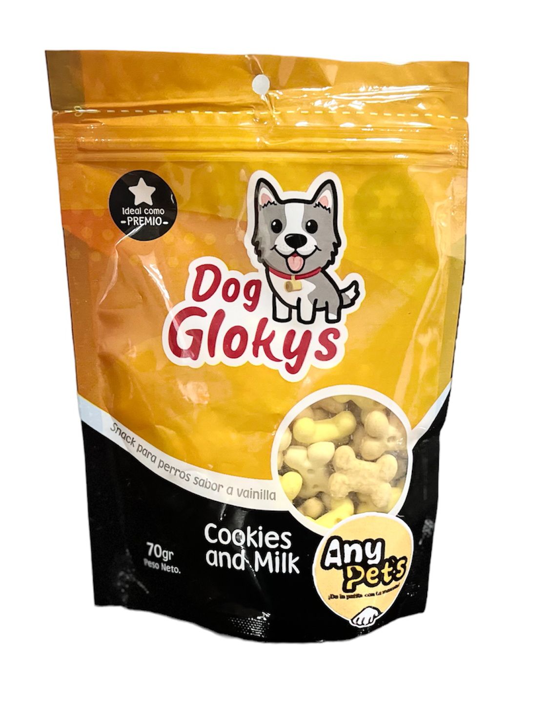 Galletas Dog Glokys Cookies and Milk 70 gr